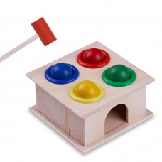 Wooden Hammer Case Toy For Kids