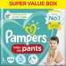 Pampers Pants, Large size baby diapers (L) 64 Count, Anti Rash diapers, Lotion with Aloe Vera