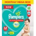 Pampers Pants, Large size baby diapers (L) 64 Count, Anti Rash diapers, Lotion with Aloe Vera