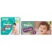 Pampers Pants, Large size baby diapers (L) 64 Count, Anti Rash diapers, Lotion with Aloe Vera