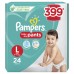 Pampers Pants, Large size baby diapers (L) 64 Count, Anti Rash diapers, Lotion with Aloe Vera