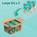 Pampers Pants, Large size baby diapers (L) 64 Count, Anti Rash diapers, Lotion with Aloe Vera