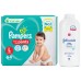 Pampers Pants, Large size baby diapers (L) 64 Count, Anti Rash diapers, Lotion with Aloe Vera