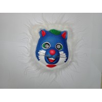 Face Mask For kids with Hairs  (Cat) for Halloween, Party Costume, New year & Diwali Festivals